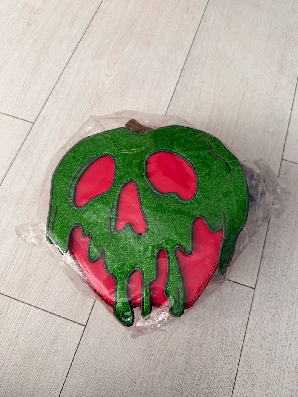 New Loungefly Disney Villain Poison Apple Crossbody